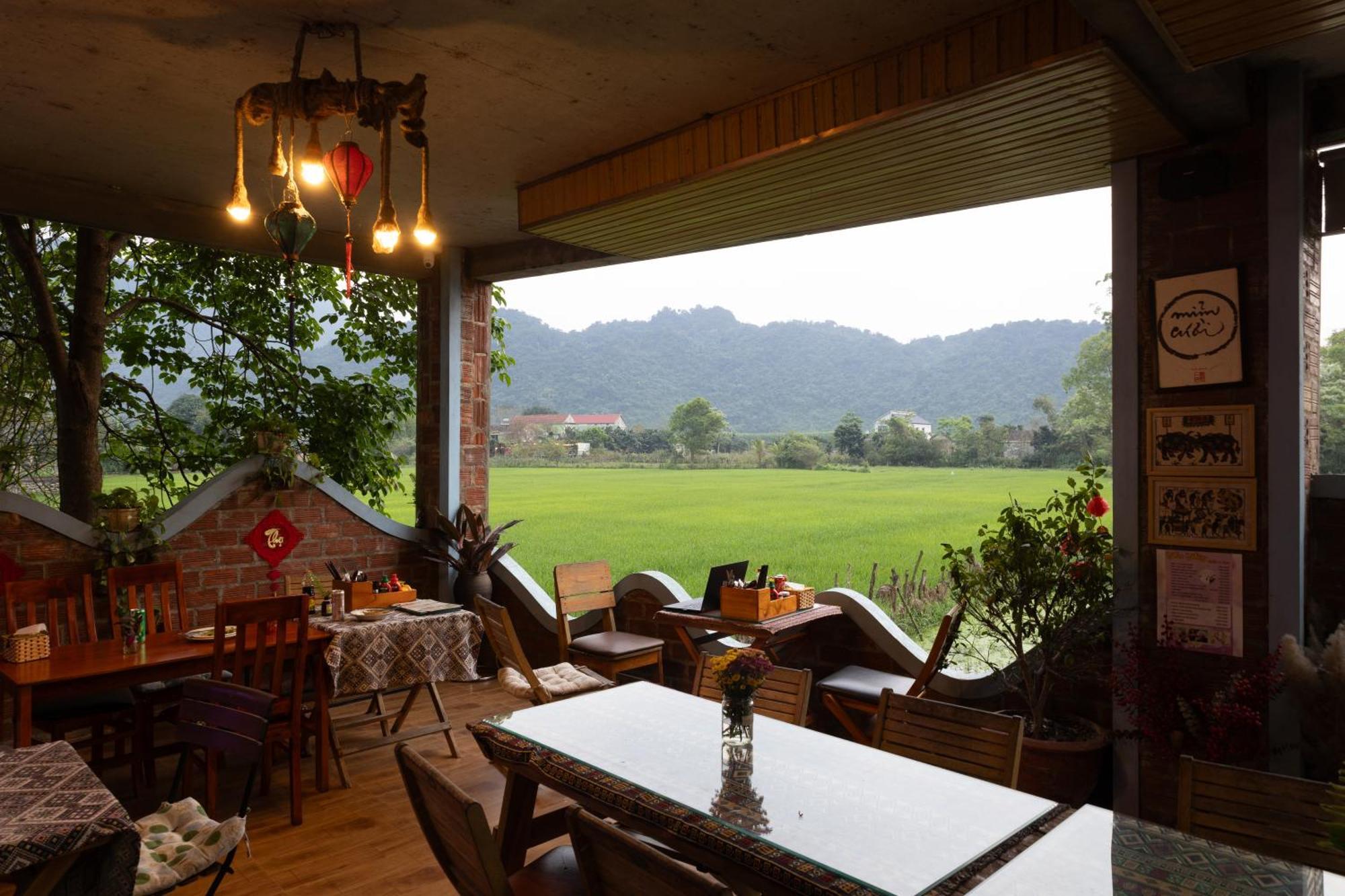 An An Homestay Bungalow Фонгня Экстерьер фото