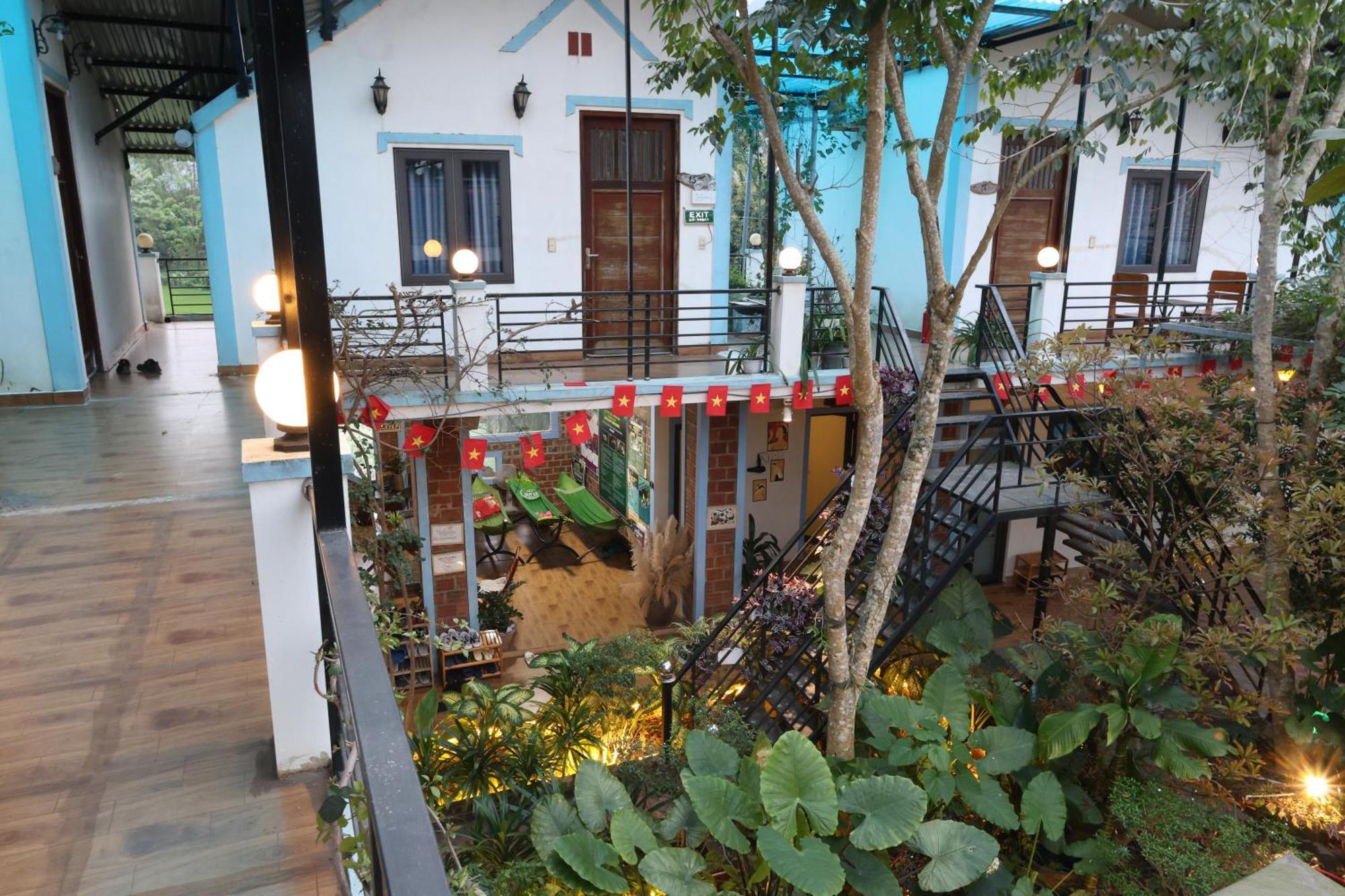 An An Homestay Bungalow Фонгня Экстерьер фото